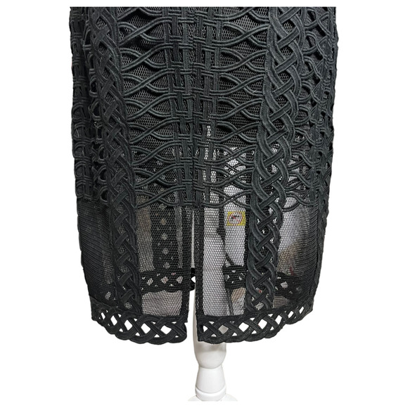 Jonathan Simkhai Cap Sleeve Tread-Lace Dress - Picture 9 of 14